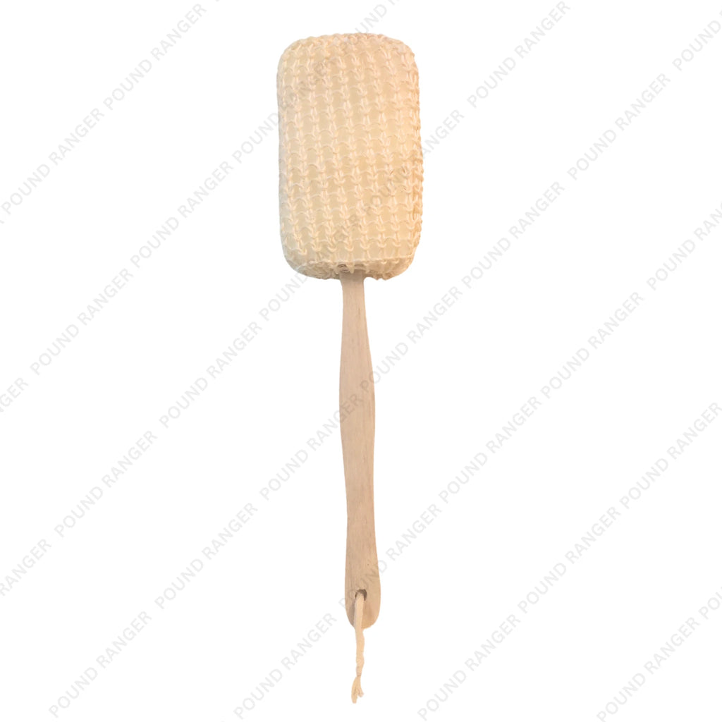 Long Handle Soft Bath Brush Back Scrubber Mesh Sponge Loofah Body Puff Shower