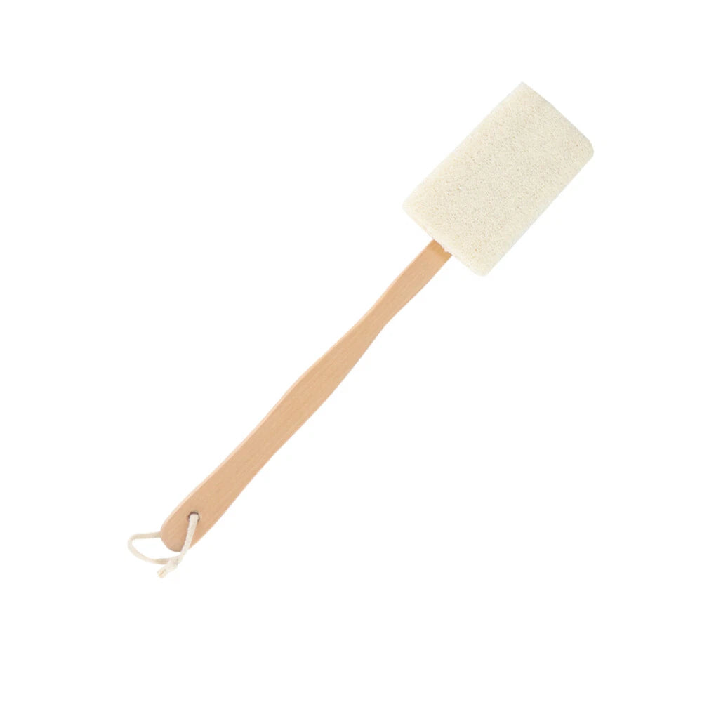Loofer Shower Brush Exfoliating Body Natural Loofah Skin Cleansing