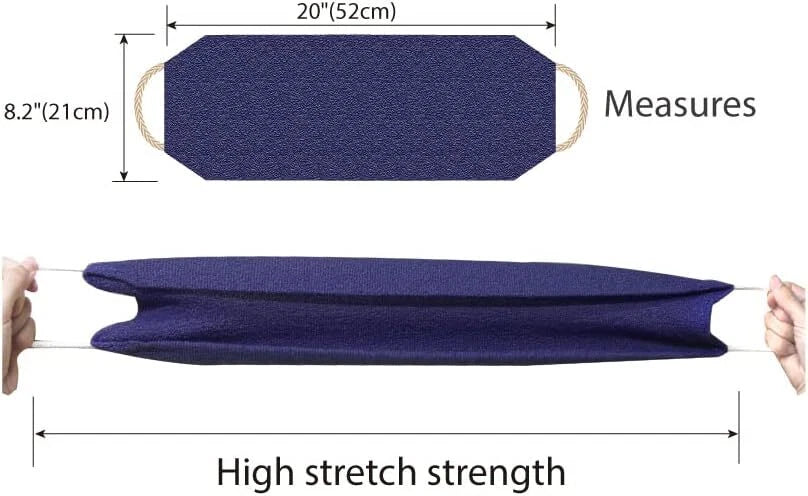 EvridWear Exfoliating Back Scrubber for Shower Bath Shower Spa Skin One Size