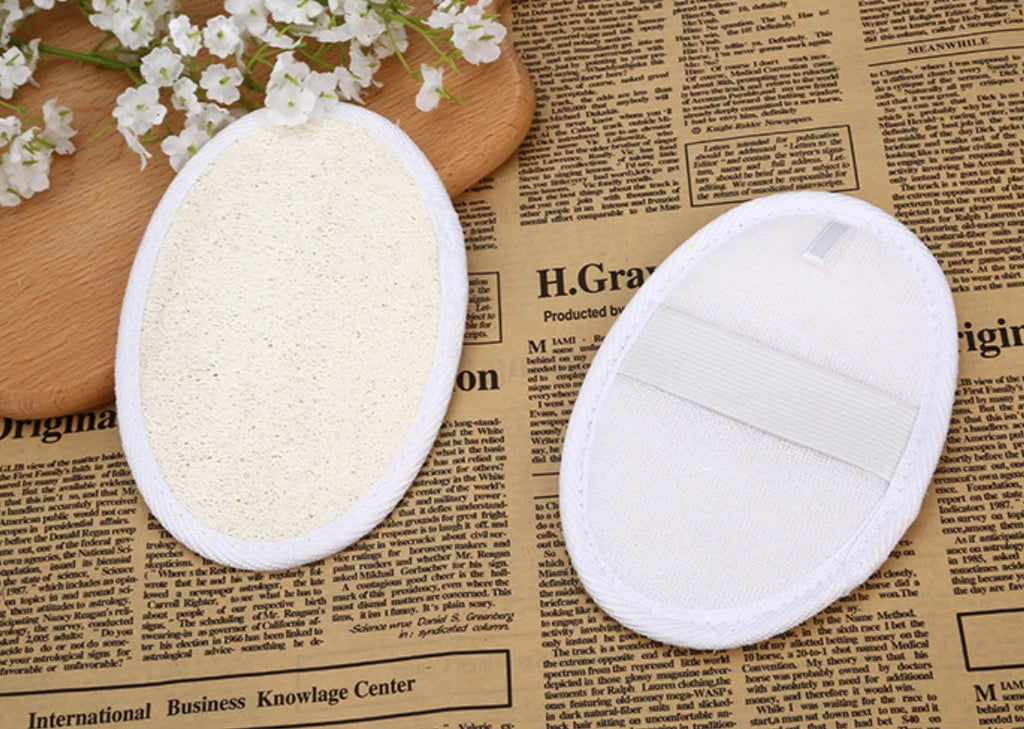 Sponge Pad Loofah Exfoliating Body Skin Bath Shower Spa Brush Au Stock