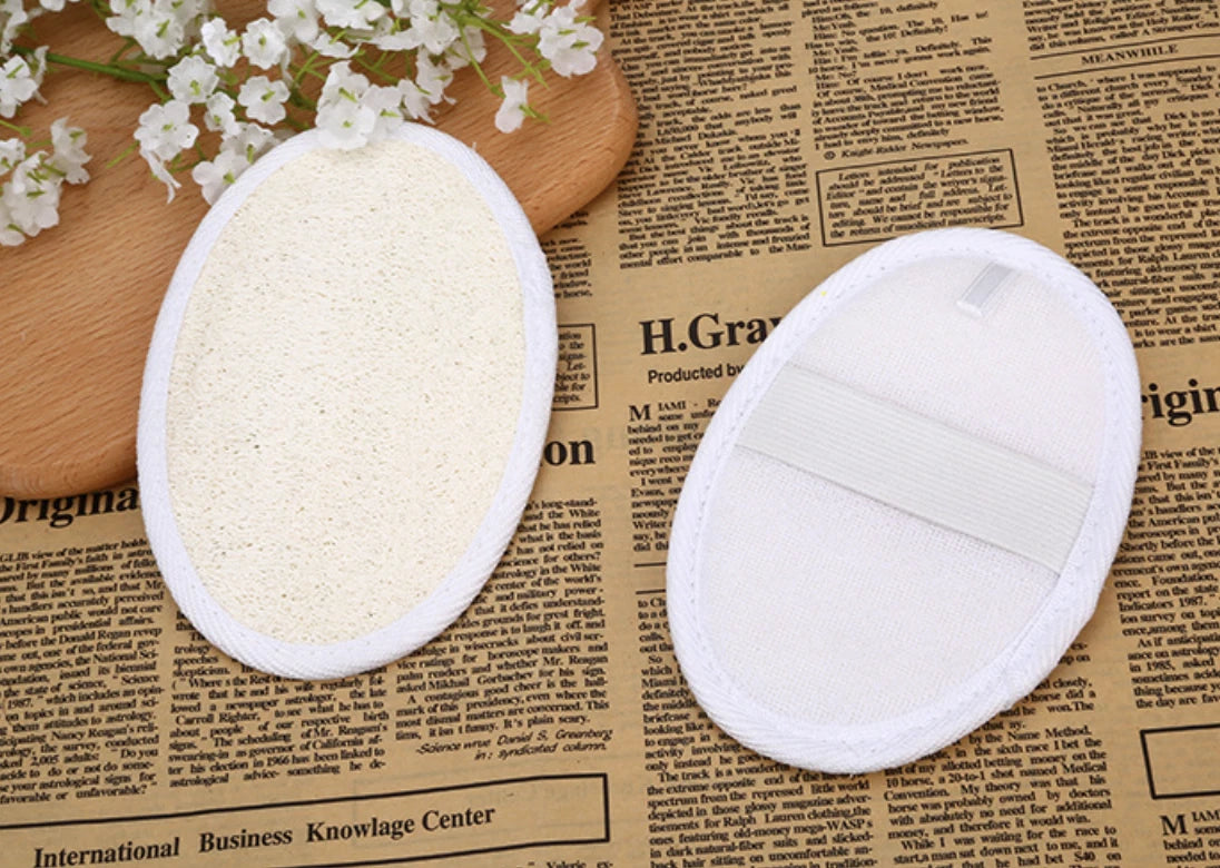 Sponge Pad Loofah Exfoliating Body Skin Bath Shower Spa Brush Au Stock