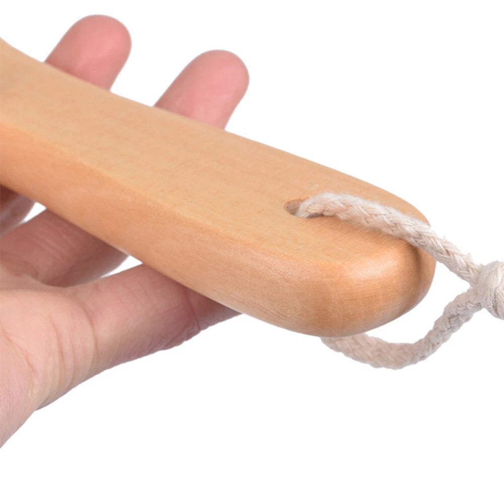 Body Brush Bath Scrubber Back for Shower Exfoliating Rough with Handles