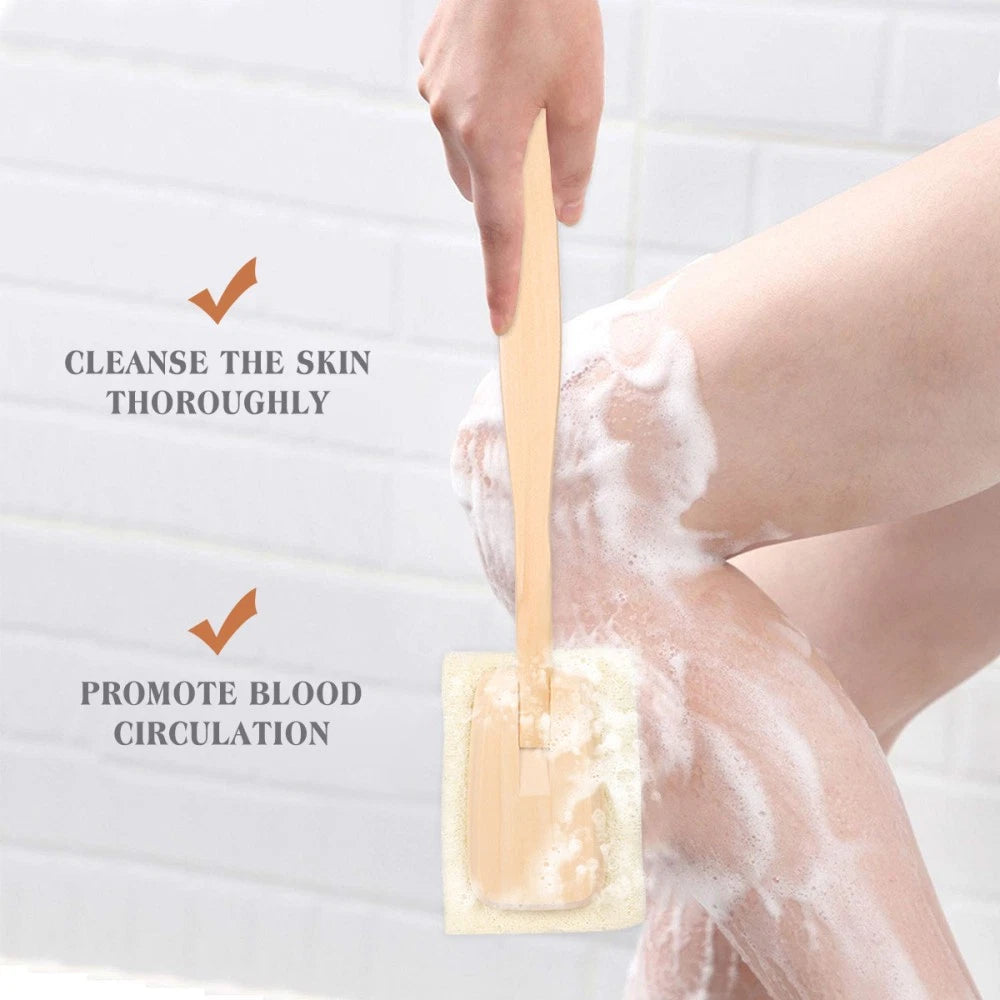 Loofah Bath Brush Miss Work Shower Scrubber Skin for Dry Brushing