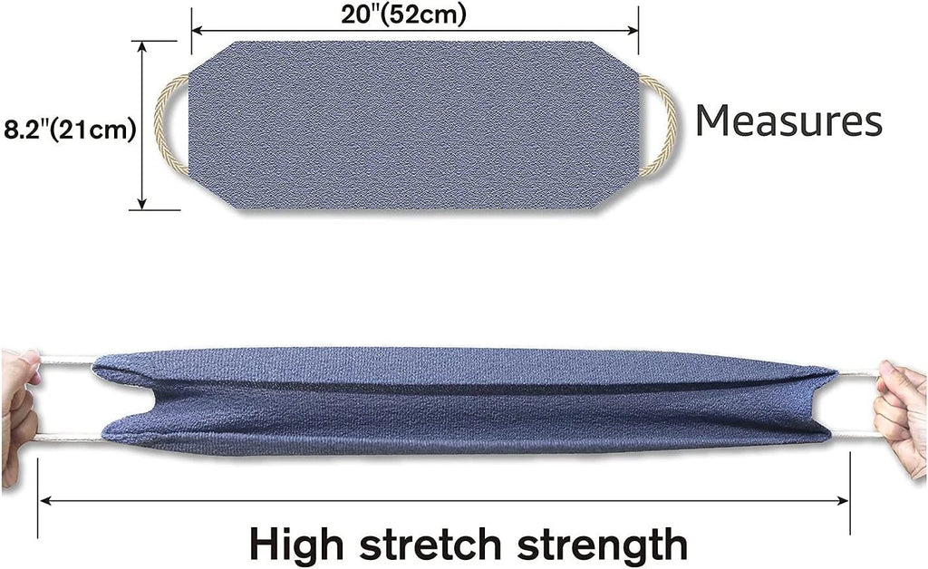 EvridWear Exfoliating Back Scrubber for Shower Bath Shower Spa Skin One Size