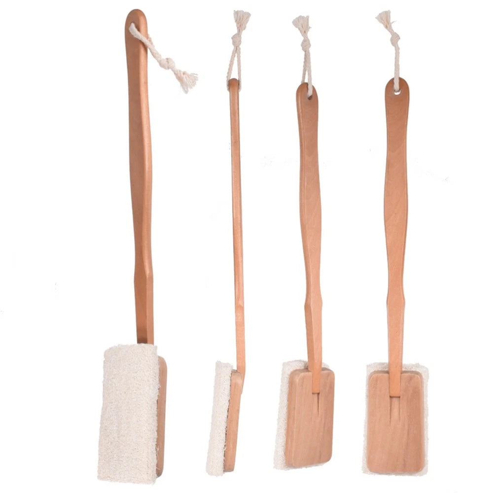 Loofah Bath Brush Body Exfoliator Natural Back Scrubber Bathing for
