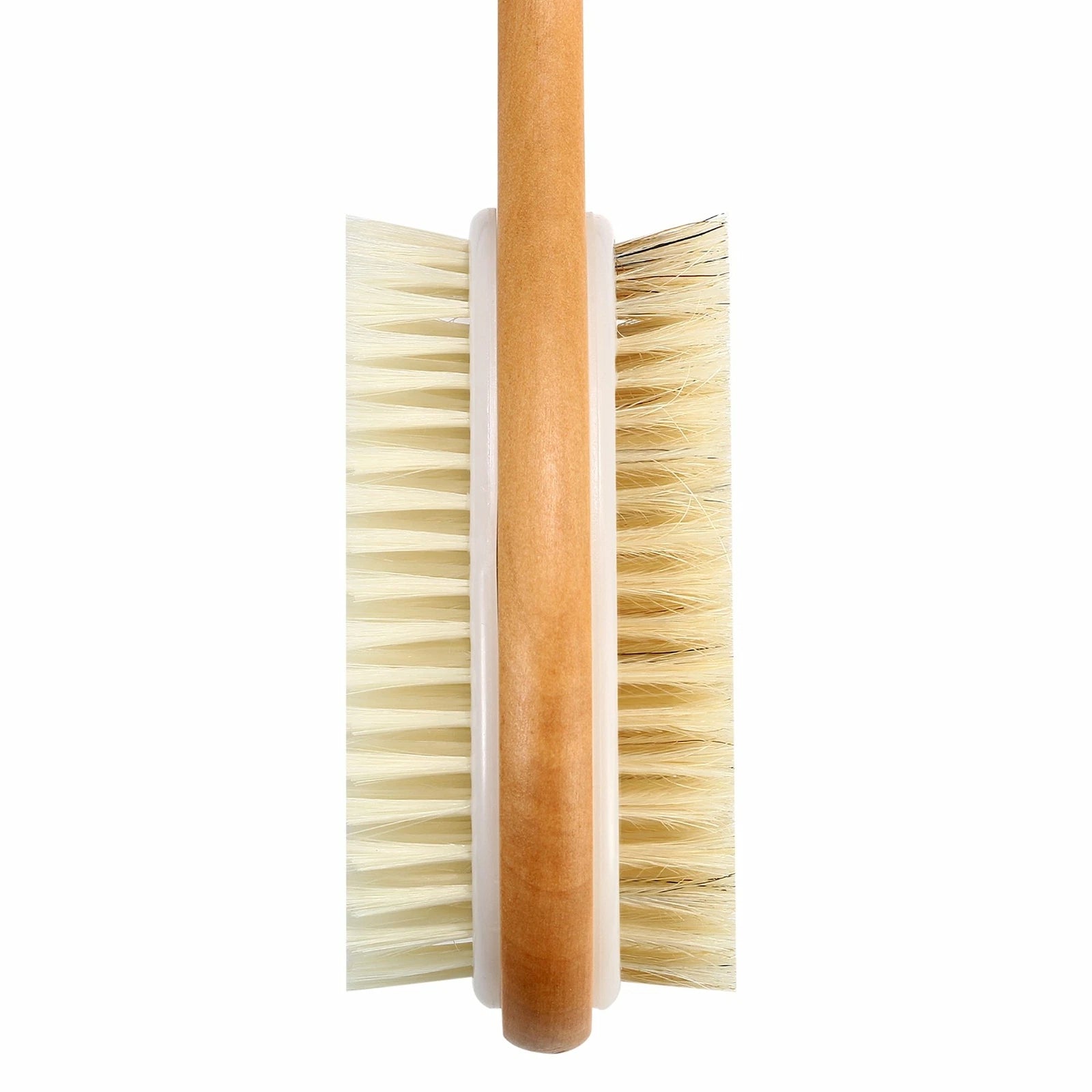 2pcs Long Body Bath Shower Brush Handle Back SPA Massage Exfoliating Brushes Set