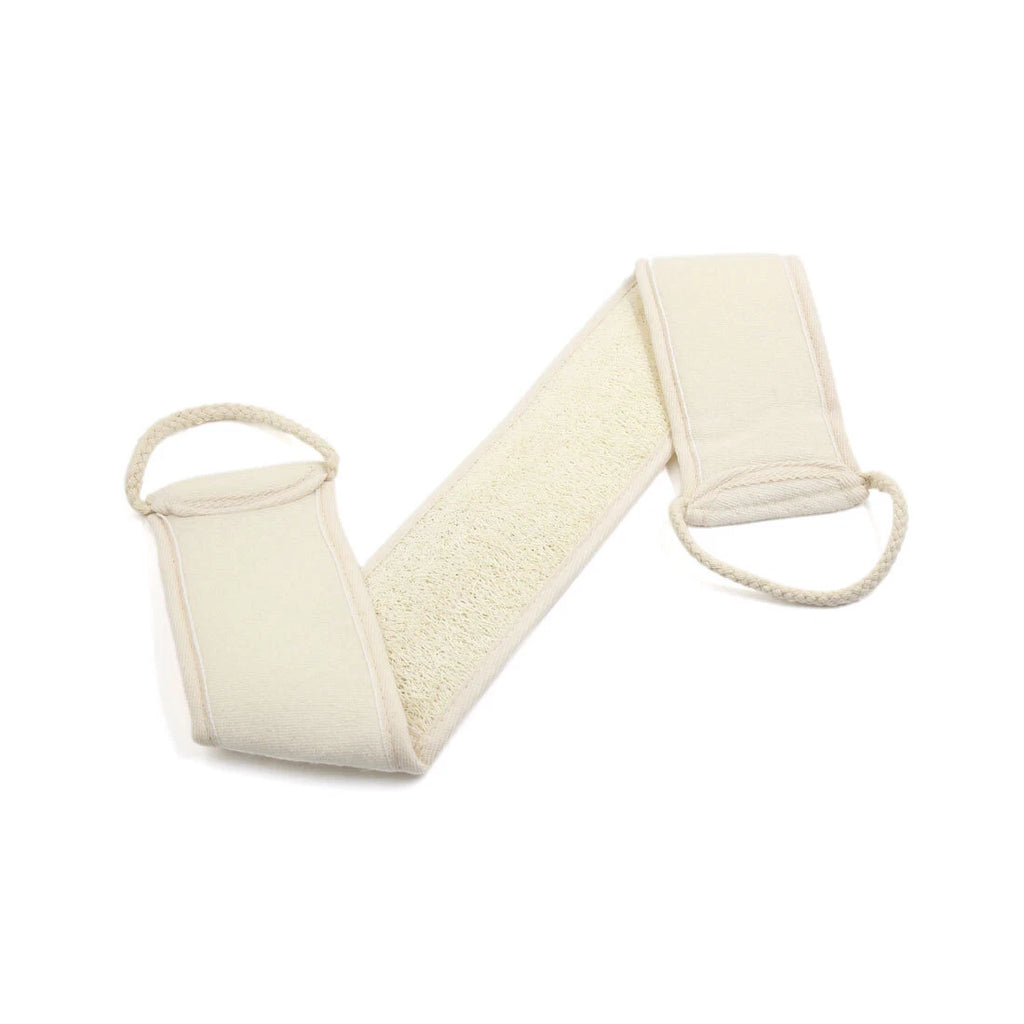 Loofah Bathing Shower Exfoliating Back Strap Skin Care Body Scrubber Brush Towel
