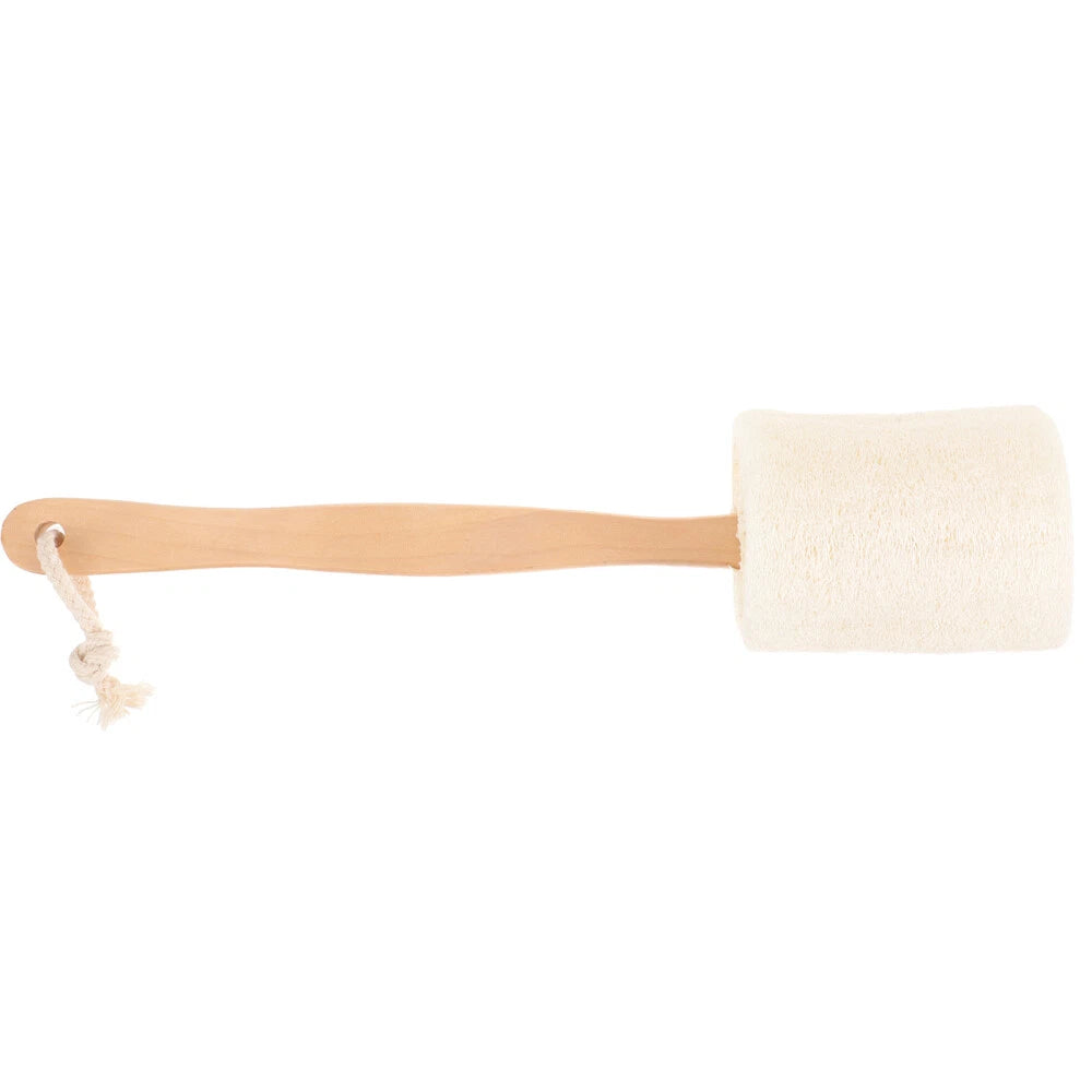 Loofah Shower Brush Handheld Cleansing Skin Body Scrub Exfoliator