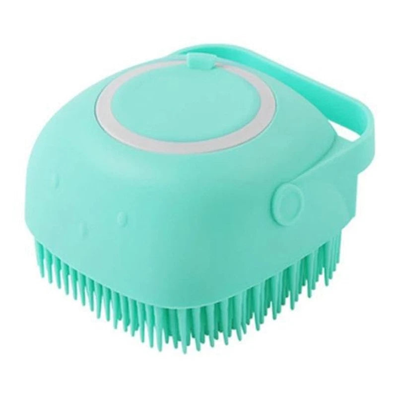 Bathroom Bath Massage Gloves Brush Soft Safety Silicone Pet Accessories