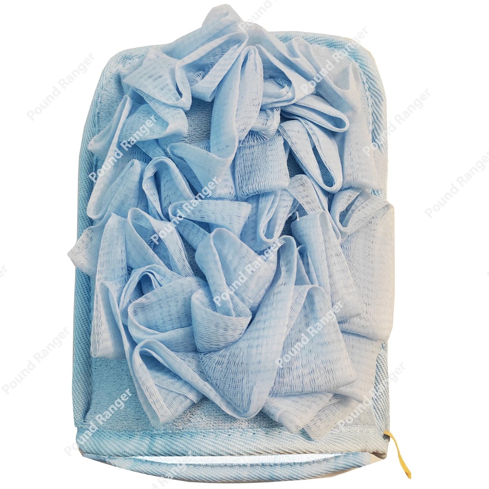 Long Handle Soft Bath Brush Back Scrubber Mesh Sponge Loofah Body Puff Shower