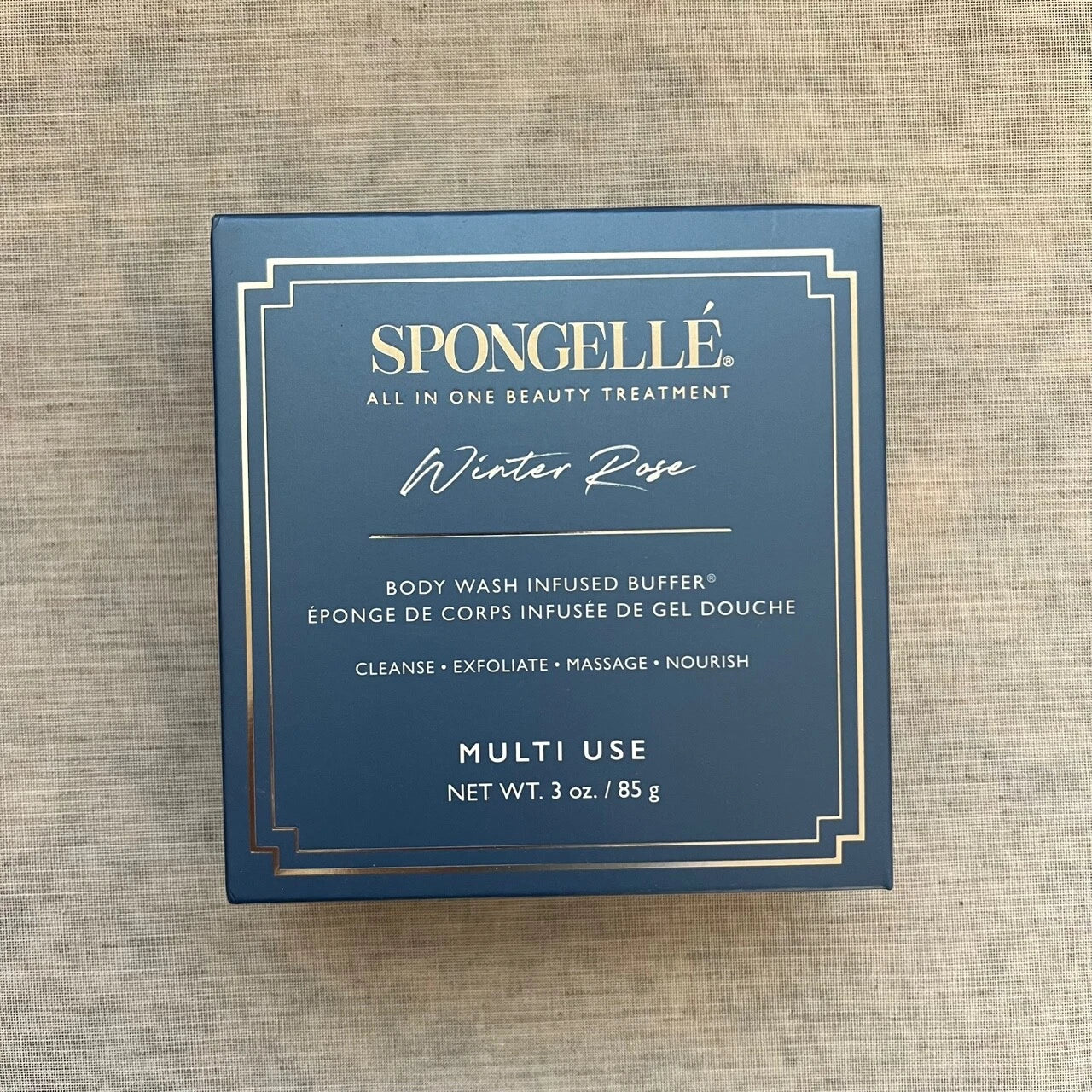 Spongelle Multi-Use Body Wash Infused Buffer  - Mens Womens - Super Supreme Pedi