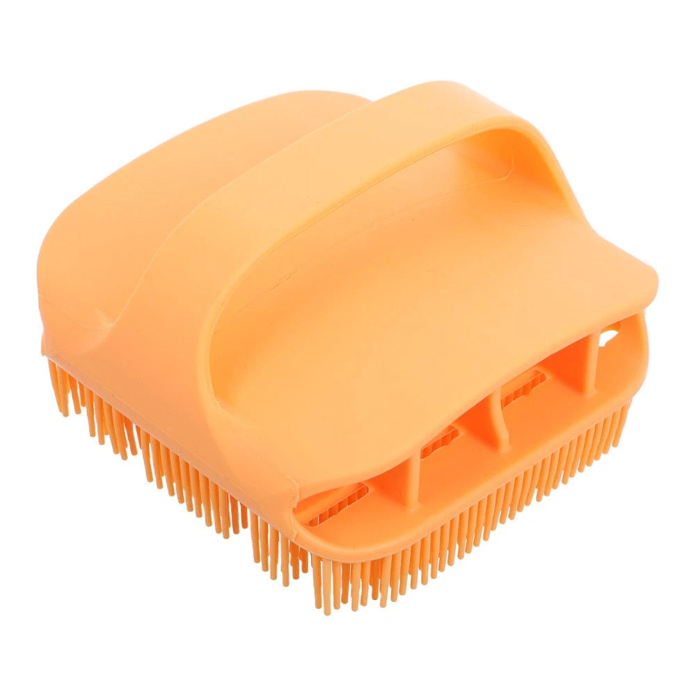 Silicone Bath Massage Brush Man Back Scrubber for Shower Women Body