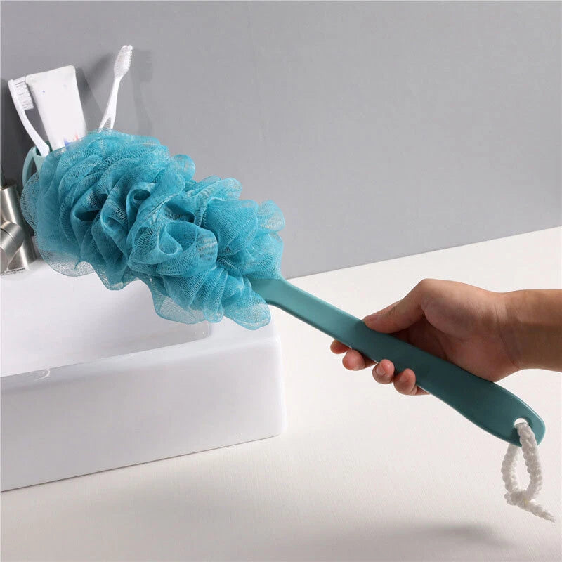 Long Handle Bath Brush Back Scrubber for Shower Loofah Sponge Body Back Brushes