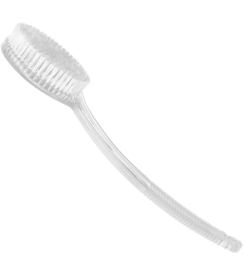 Long Handle Shower Body Bath Brush  Skin Back Massage Scrubber Bathroom UK Brand