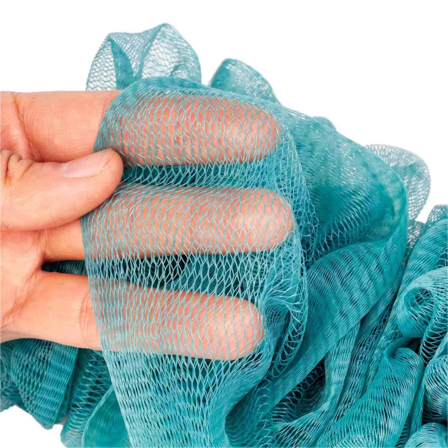 Back Scrubber for Shower, Loofah Long Handle Bath Body Brush, Soft Nylon Mesh Sp