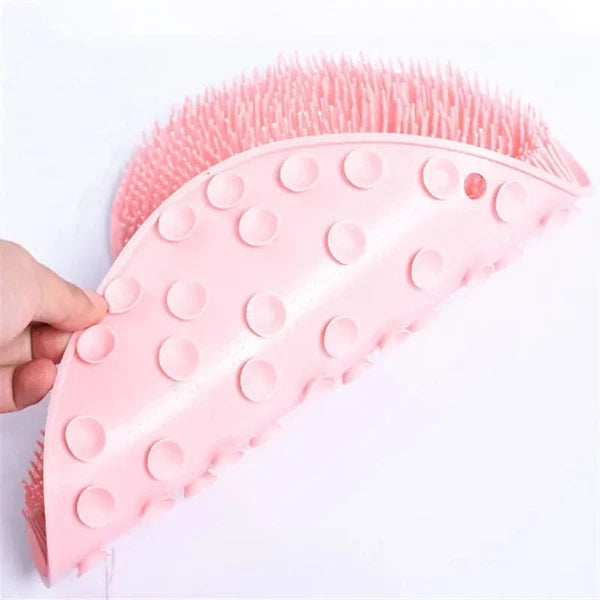 Foot Back Scrubber Exfoliating Silicone Massager Pad Cleaning Mat Bath Shower