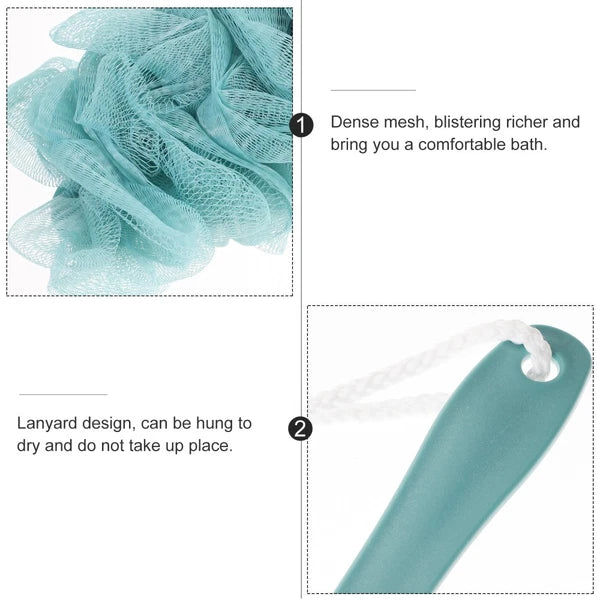 Bath Brush Man Back Scrubber for Shower Accessories Disabled People