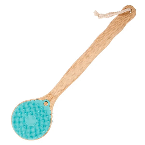 Bath Massage Brush Exfoliating Body Scrubber Back for Shower Bathroom