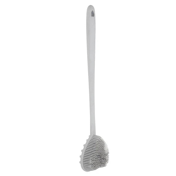 Heart-shaped Bath Brush Body Exfoliator Silicone Bathing Scrubber
