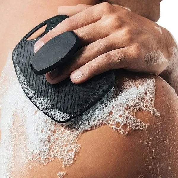 Bath & Shower Body Massage Spa Scrubber Brush Wet/Dry Skin Exfoliating Bristles