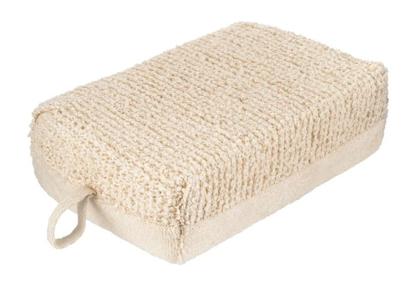 2pc Exfoliating Body Sponge Bath Shower Scrubber Brush Wash Pad Dry Skin Remover