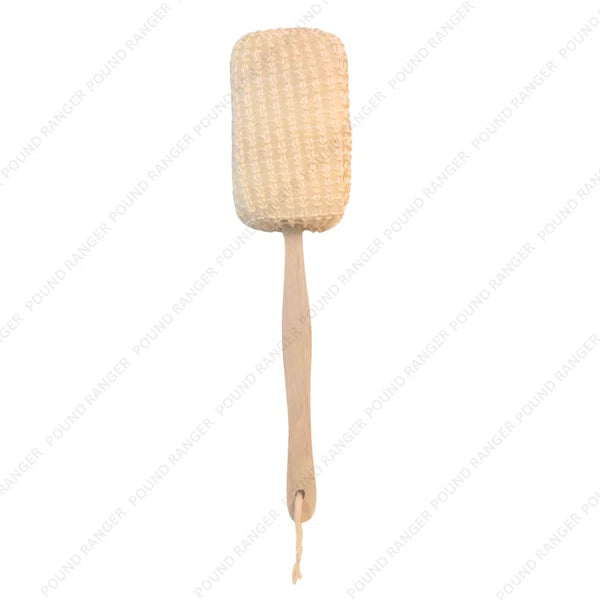 Long Handle Soft Bath Brush Back Scrubber Mesh Sponge Loofah Body Puff Shower