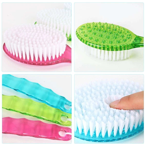 Long Handle Shower Brush - Self Back Scrubber Body Exfoliator for Bath Brushes