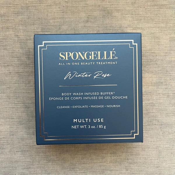 Spongelle Multi-Use Body Wash Infused Buffer  - Mens Womens - Super Supreme Pedi