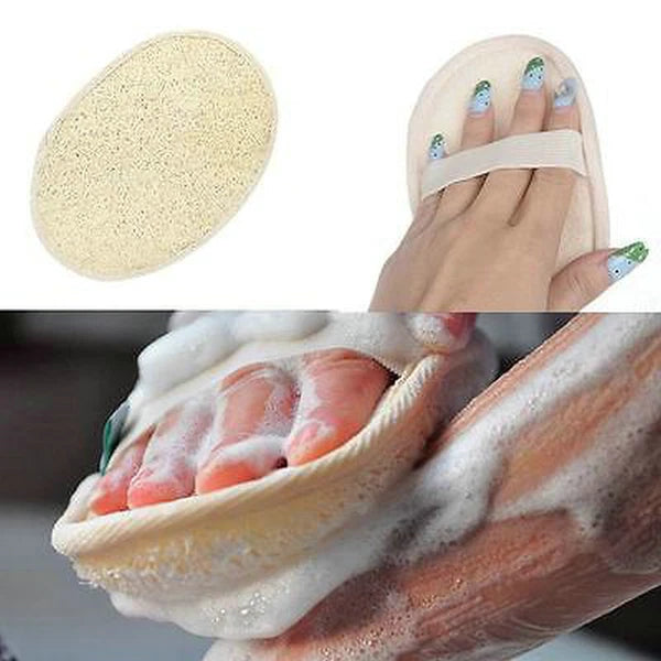 Natural Loofah Luffa Bath Shower Sponge Body Scrubber Exfoliator Washing Pad US