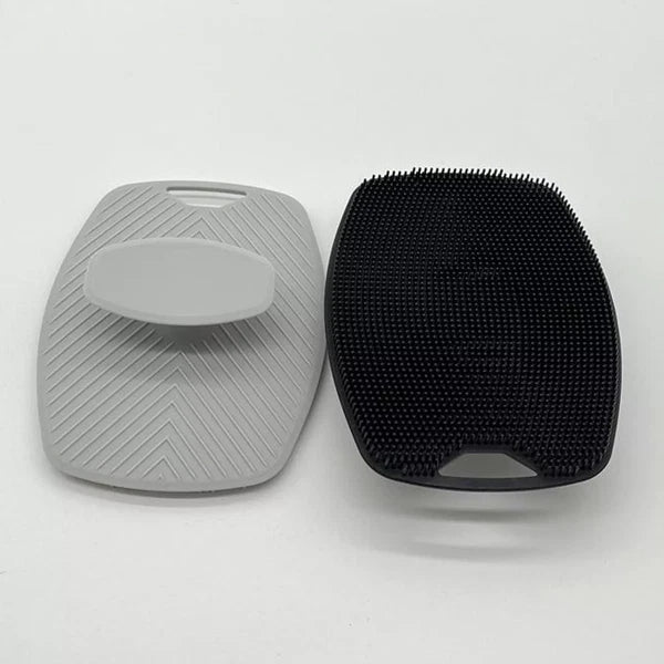 Silicone Body Scrubber Shower Bath Brush Gentle Exfoliating Scrub Cleansing Tool