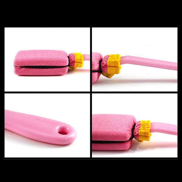 Shower Body Brush Long Handle Bath Brush Rubbing Back Bath (Random Color) UK