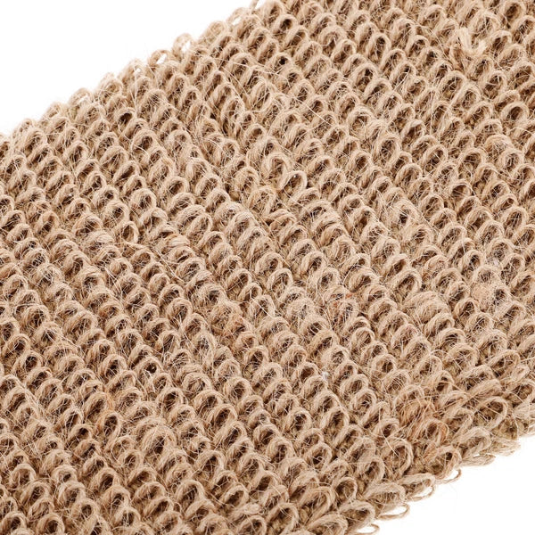 Jute Back Washer Bath Towel Shower Body Scrubber Scratcher for Men Brush Women