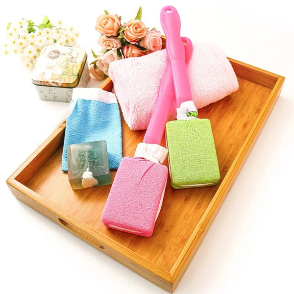 Shower Body Brush Long Handle Bath Brush Rubbing Back Bath (Random Color) UK