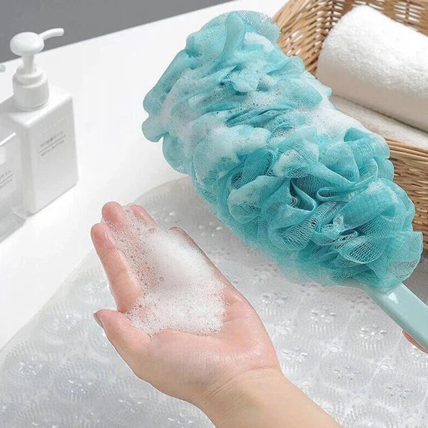 Long Handle Bath Brush Back Scrubber for Shower Loofah Sponge Body Back Brushes