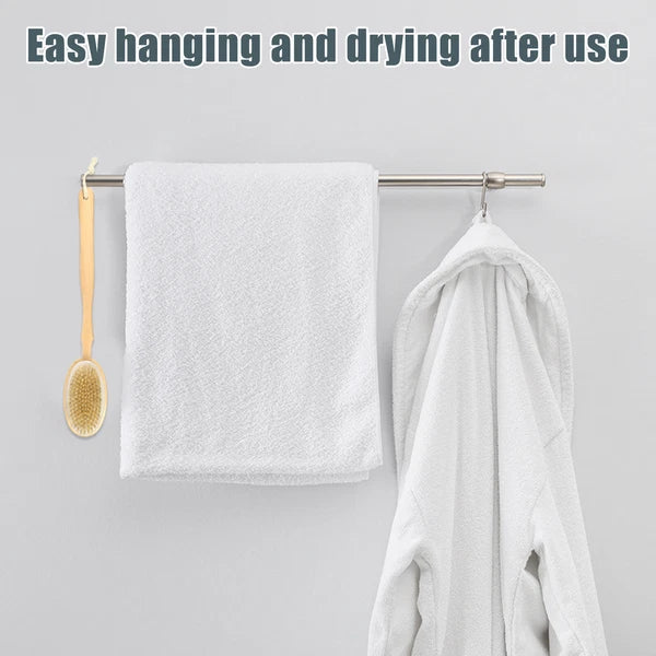 Double-sided Dry Brushing Body Brush Detachable Dry Body Brush for Men Women