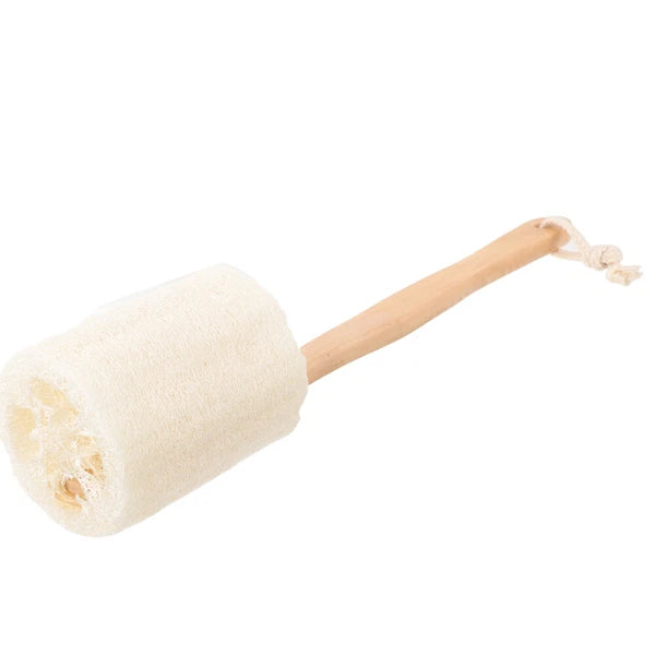 Loofah Shower Brush Handheld Cleansing Skin Body Scrub Exfoliator