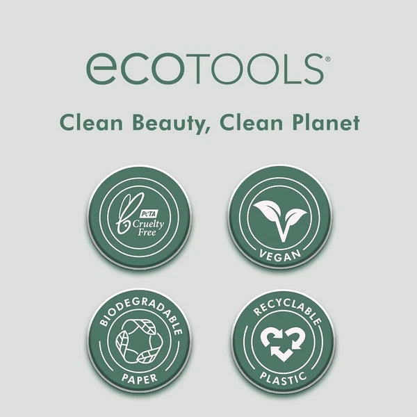 Bath Pouf with Handle - Hard-To-Reach Cleansing Sponge - Ecopouf Bath Brush - As