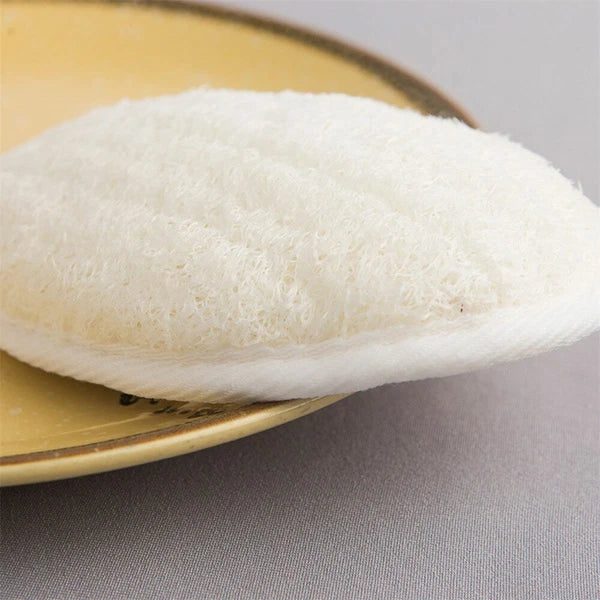1-5X Body Scrubber Brush Exfoliating Natural Loofah Pad Luffa Bath Shower Sponge