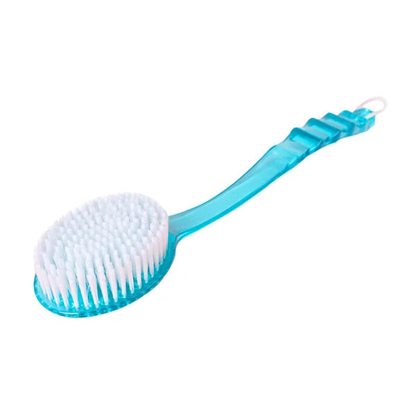 Portable Long Body Bath Shower Back Brush Scrubber Massager Skin Cleaning Tool