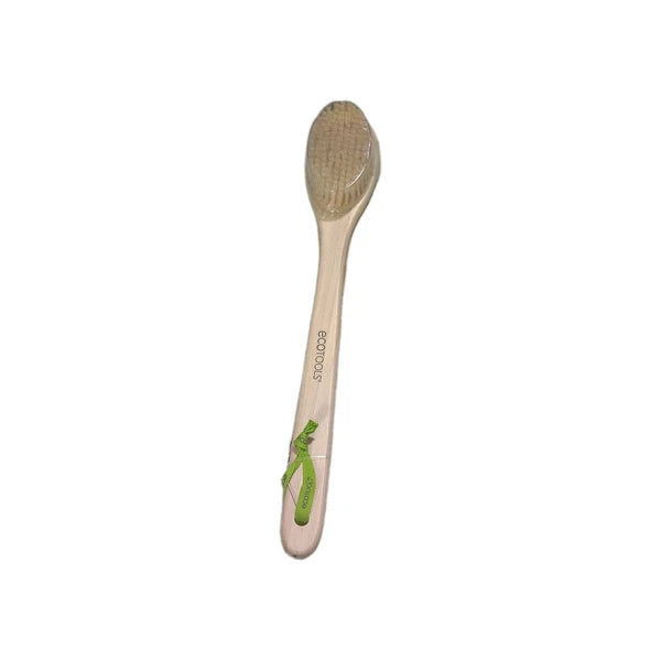 Ecotools Bath Bristle Brush, Bath Brush with Long Handle, Cleanse Back & Hard-To