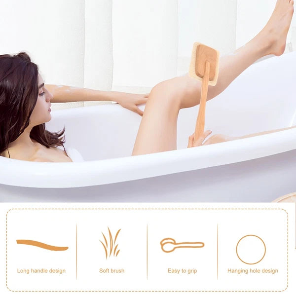 Long Handle Shower Brush Back Rub Brush long handle bath brush shower brush