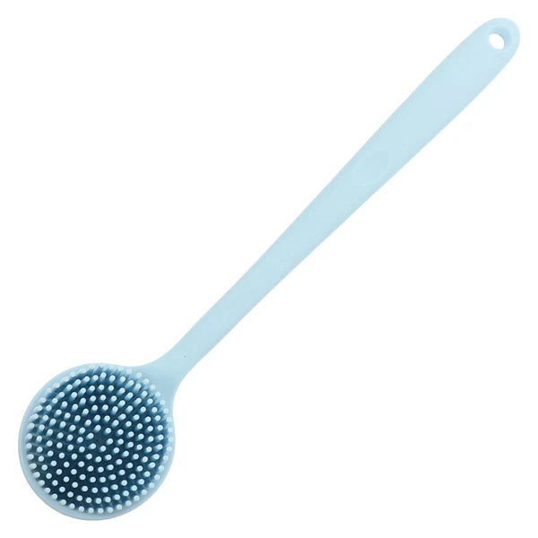 Silicone Bath Brush Man Back Cleaning Scrubber Washer for Shower
