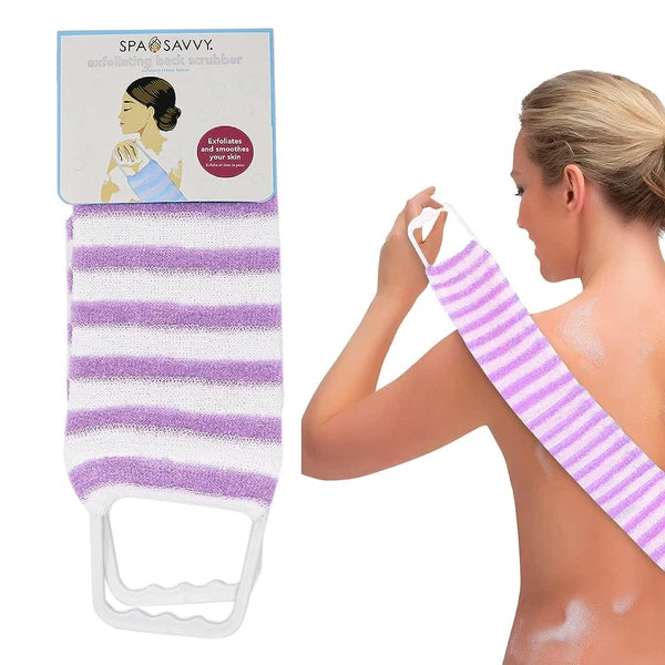 18'' Long Handle Bath Brush Loofah Shower Sponge Long Handle Back Scrubber