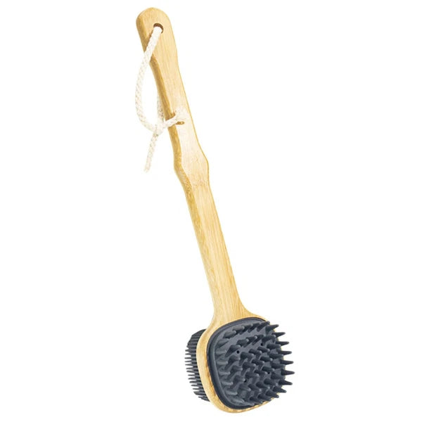 Bath Brush Silicone Shower Miss Man Long Handle Back Scrubber for Body