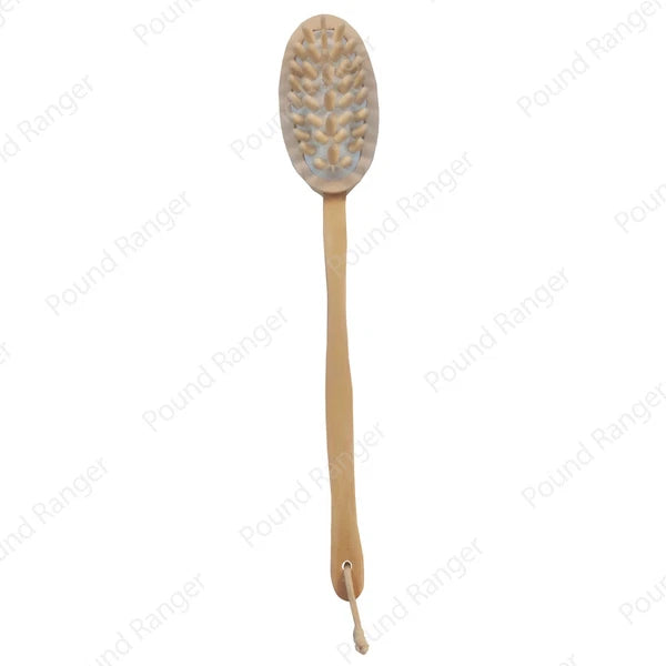 Long Handle Soft Bath Brush Back Scrubber Mesh Sponge Loofah Body Puff Shower