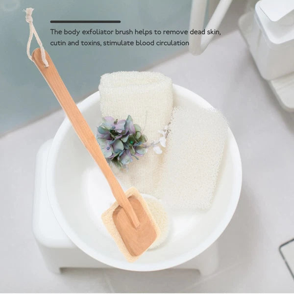 Long Handle Shower Brush Back Rub Brush Shower Bath Back Brush Massage Body