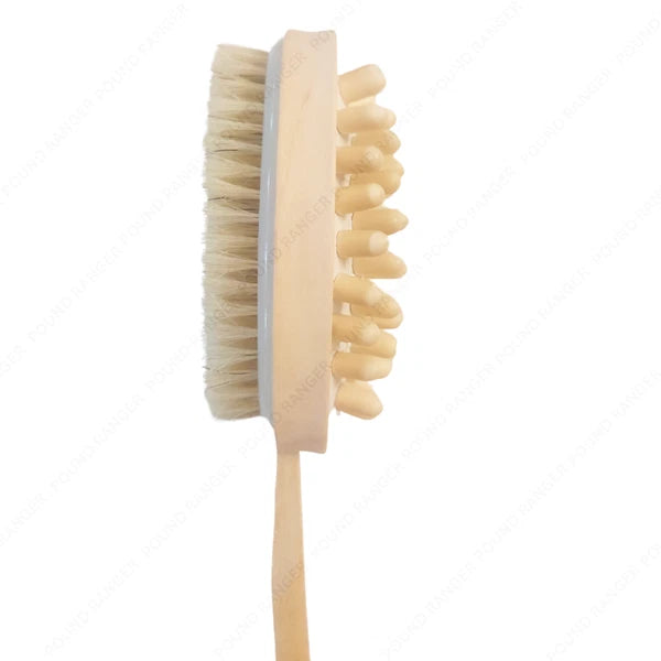 Long Handle Soft Bath Brush Back Scrubber Mesh Sponge Loofah Body Puff Shower