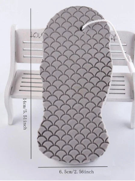 1/2 Exfoliating Body Sponge Bath Shower Scrubber Brush Wash Pad Dry Skin Remover