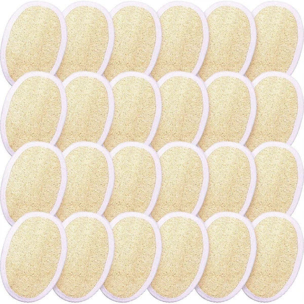 1-5X Body Scrubber Brush Exfoliating Natural Loofah Pad Luffa Bath Shower Sponge
