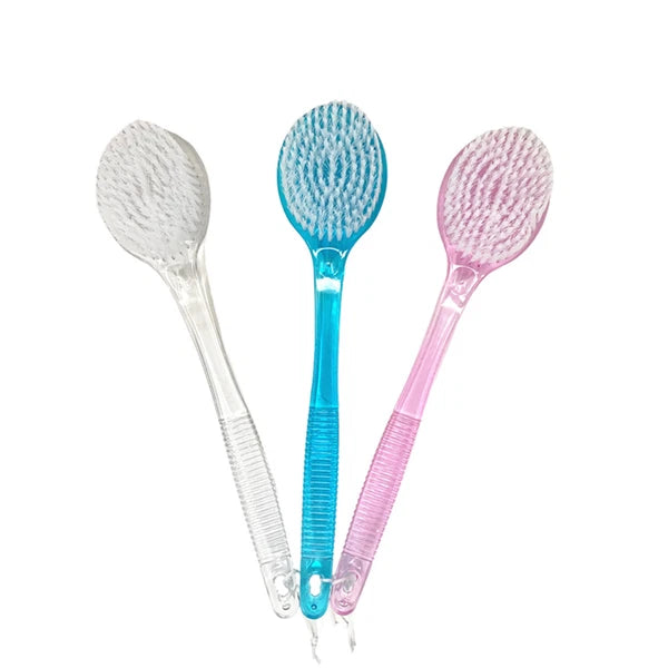 14" Exfoliating Back Scrub, Shower Bath Body Brush Scrubber & Massager